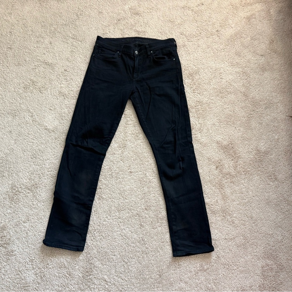 Citizens of Humanity Straight Black Jeans